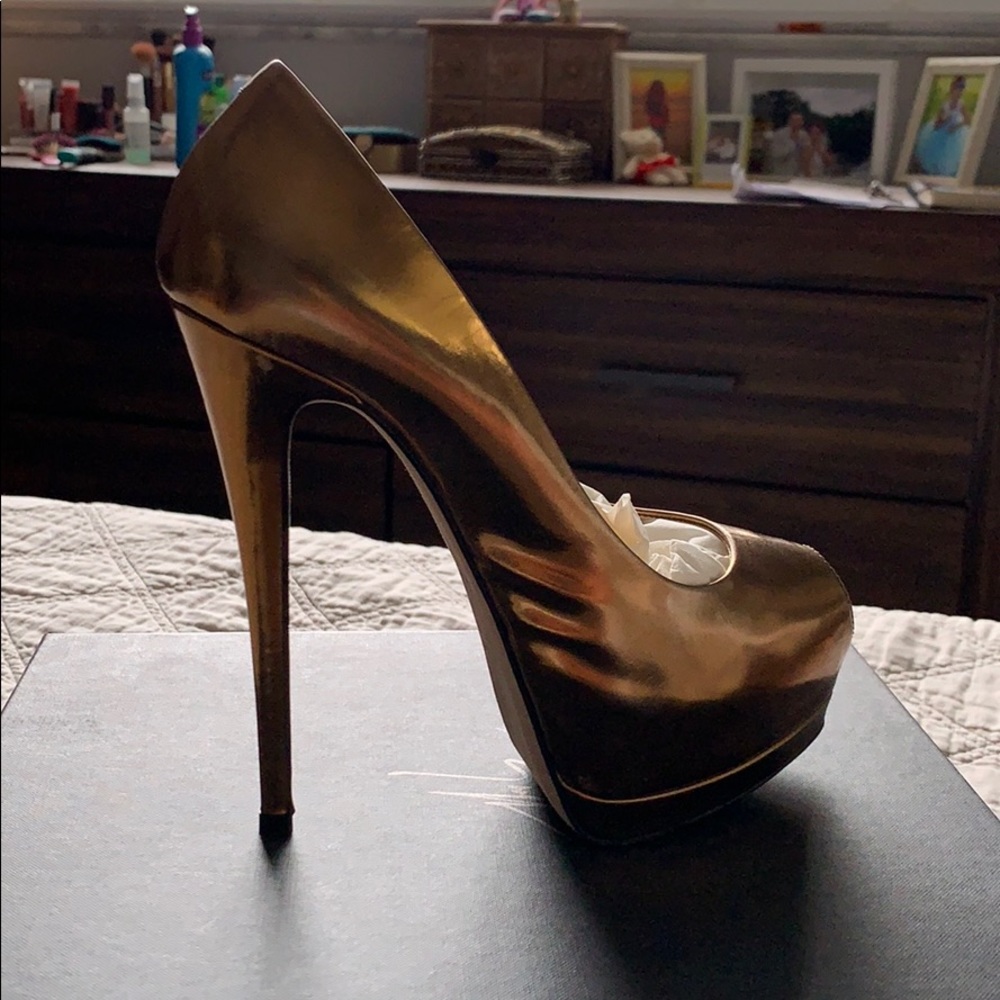 Giuseppe Zanotti bronze pumps SZ 7.5